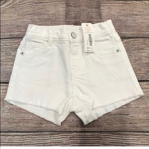 Gymboree Girls 2T White Denim Shorts
